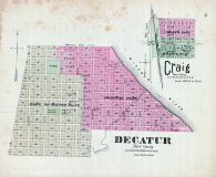 Craig, Decatur, Nebraska State Atlas 1885